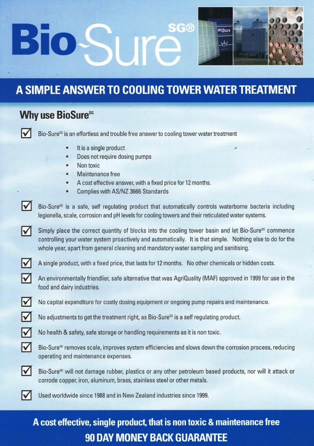 Water chillers NZ Water flow regulator Air cooled chillers